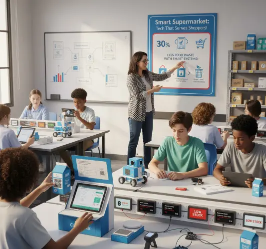 UNIHIKER K10 Lesson 4: Design Smart RFID Unmanned Supermarket